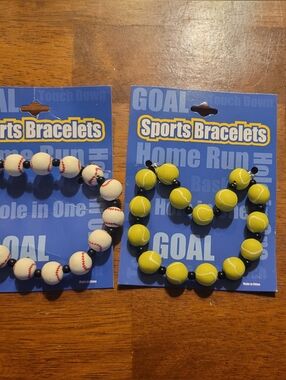 Set of 3 Stretch Sports Bracelets
